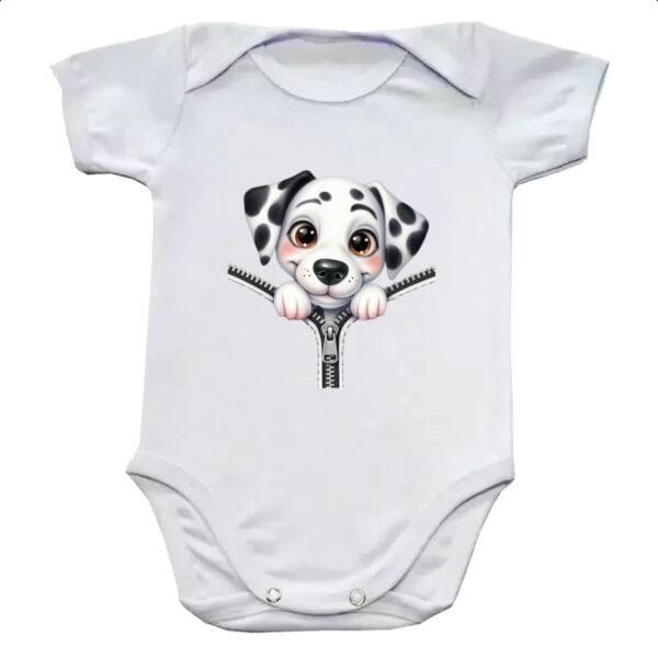 Body infantil Dalmata no Ziper