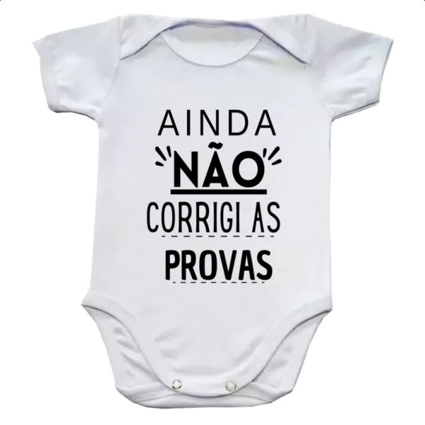 Body infantil Ainda nao corrigi as provas