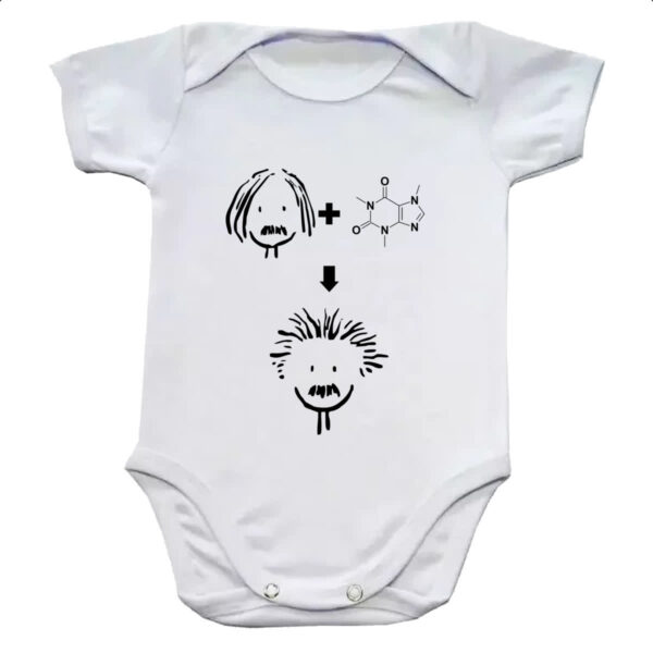 Body infantil Albert Einstein Cafeina