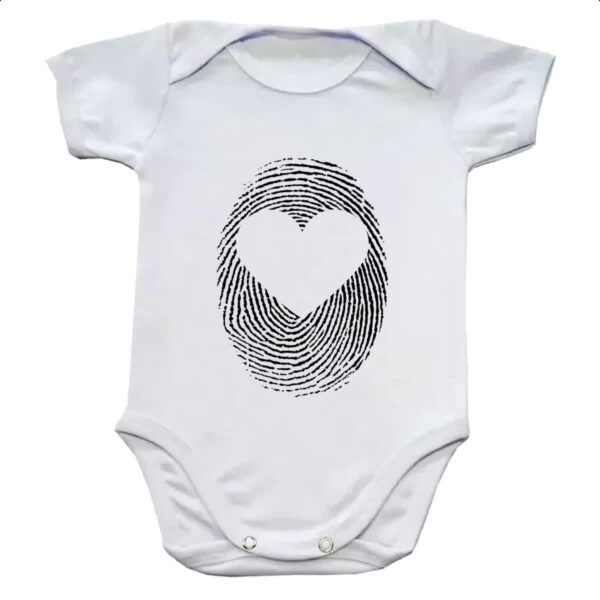 Body infantil Digital do amor