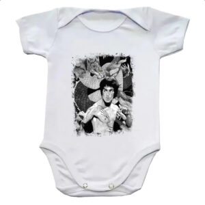 Body infantil Dragao Bruce Lee