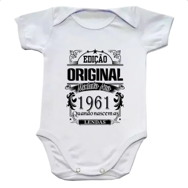 Body infantil Edicao Original 1961