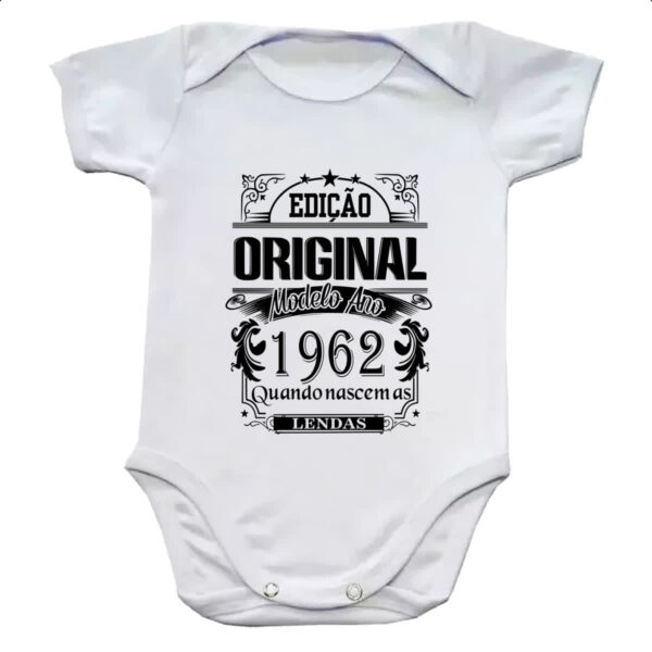 Body infantil Edicao Original 1962