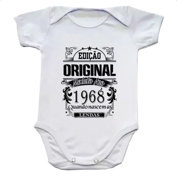 Body infantil Edicao Original 1968