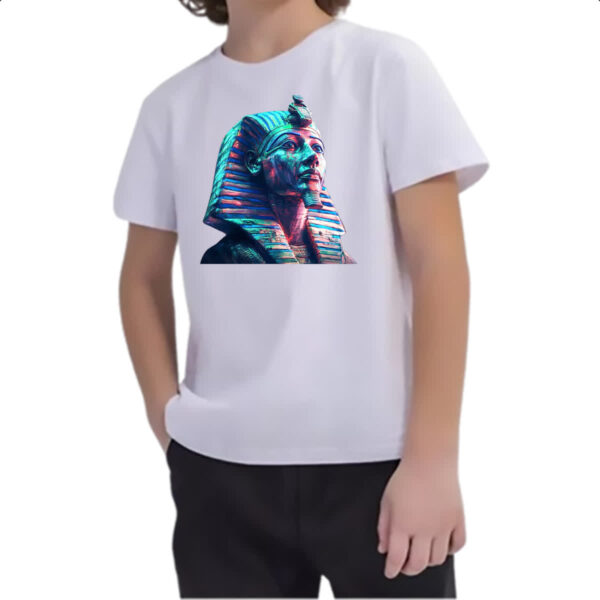 Camiseta Infanto Juvenil Esfinge contrast color - Imagem 2