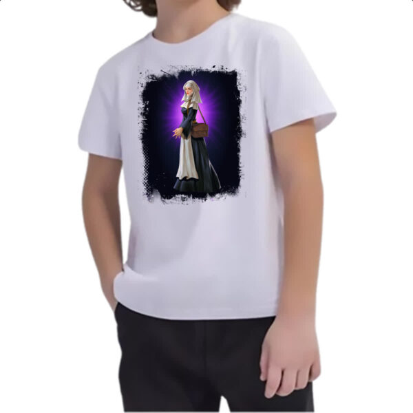 Camiseta Infanto Juvenil Empires and Puzzles Heroi Aderyn - Imagem 2
