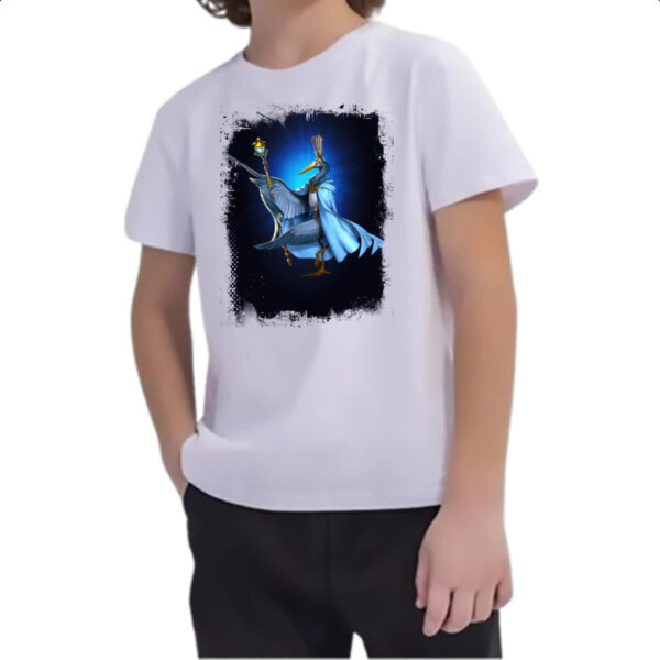 Camiseta Infanto Juvenil Empires and Puzzles Heroi Benu - Imagem 2