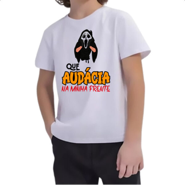 Camiseta Infanto Juvenil Amostradinho que audacia - Imagem 2
