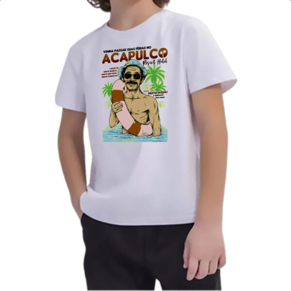 Camiseta Infanto Juvenil Ferias em Acapulco - Imagem 2