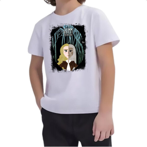 Camiseta Infanto Juvenil Grimm Adalind Schade Arte - Imagem 2