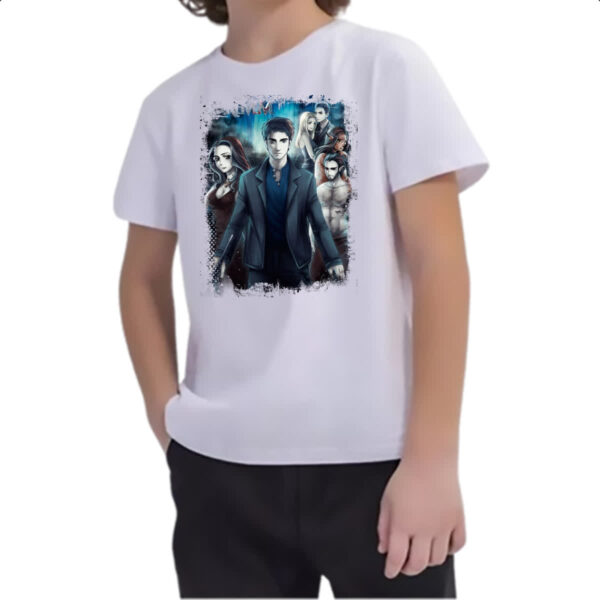 Camiseta Infanto Juvenil Grimm Arte Tributo - Imagem 2