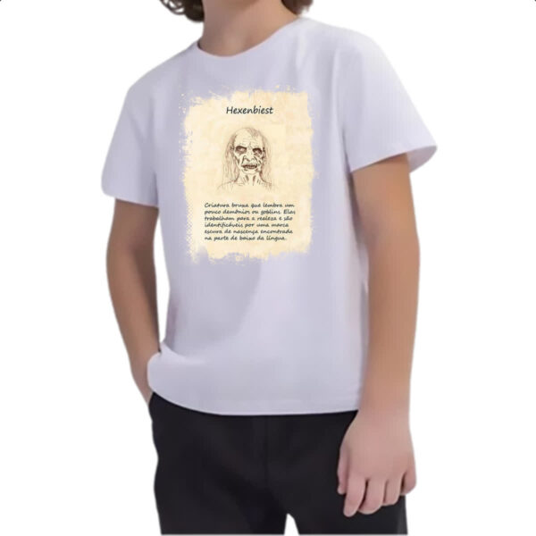 Camiseta Infanto Juvenil Grimm Livro Hexenbiest - Imagem 2