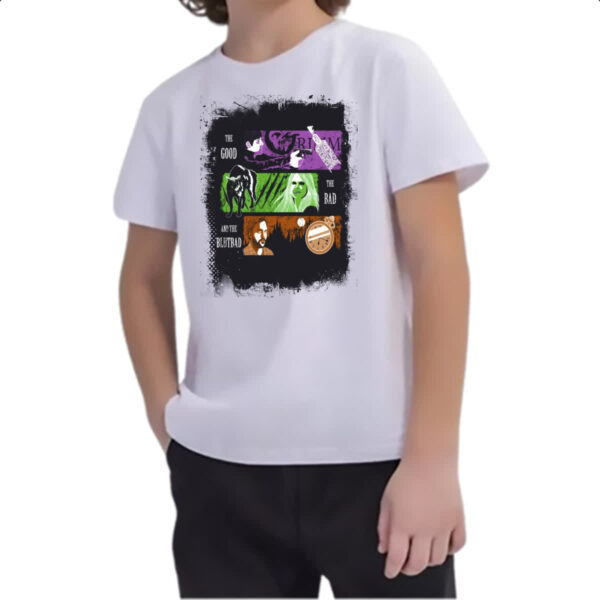 Camiseta Infanto Juvenil Grimm The Good Bad and Blutbad - Imagem 2