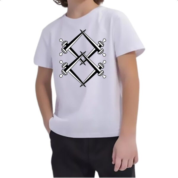 Camiseta Infanto Juvenil Grimm Verrat Tatoo - Imagem 2