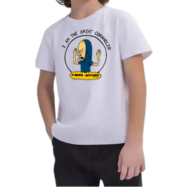 Camiseta Infanto Juvenil I am the great cornholio - Imagem 2