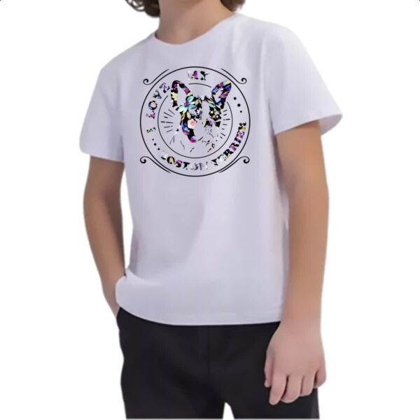 Camiseta Infanto Juvenil I love my Boston Terrier - Imagem 2
