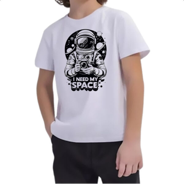 Camiseta Infanto Juvenil I need my space - Imagem 2