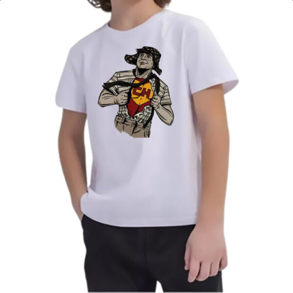 Camiseta Infanto Juvenil Isso e um trabalho para o Chapolin - Imagem 2