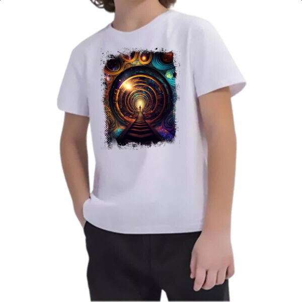 Camiseta Infanto Juvenil Labirinto dos sonhos 1 - Imagem 2