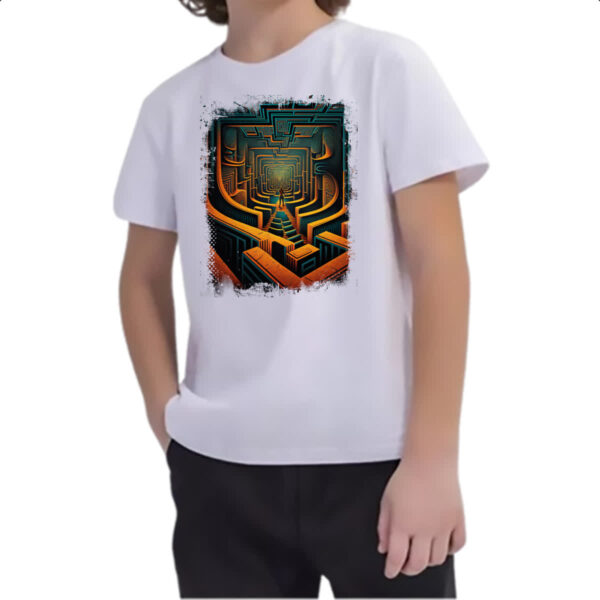 Camiseta Infanto Juvenil Labirinto dos sonhos 3 - Imagem 2
