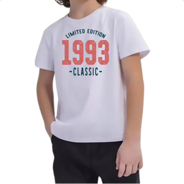Camiseta Infanto Juvenil Limited Edition Classic 1993 - Imagem 2
