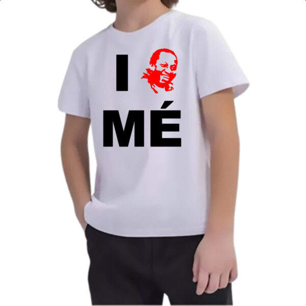 Camiseta Infanto Juvenil Mussum - I love me - Imagem 2