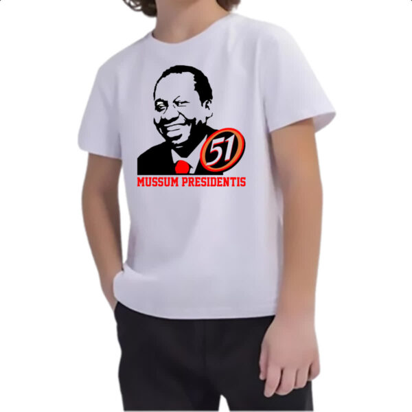 Camiseta Infanto Juvenil Mussum Presidentis - Imagem 2