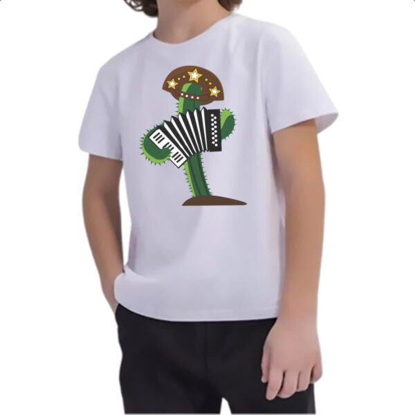 Camiseta Infanto Juvenil Mandacaru do sertao - Imagem 2