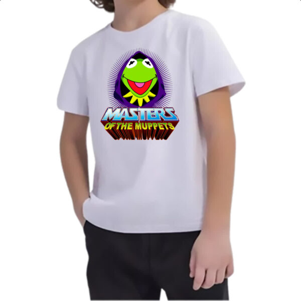 Camiseta Infanto Juvenil Masters of the muppets - Imagem 2