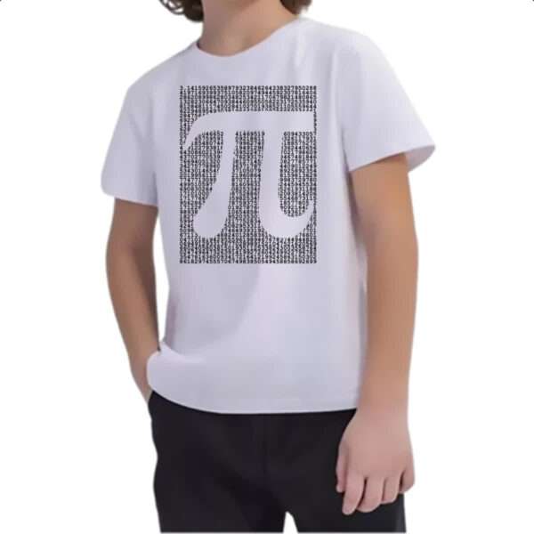 Camiseta Infanto Juvenil Matematica PI dizima periodica - Imagem 2