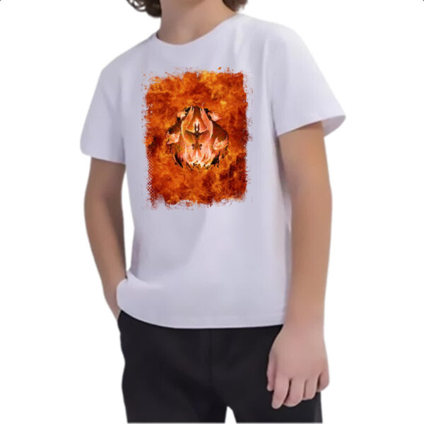 Camiseta Infanto Juvenil Mitologia Fenix 06 - Imagem 2