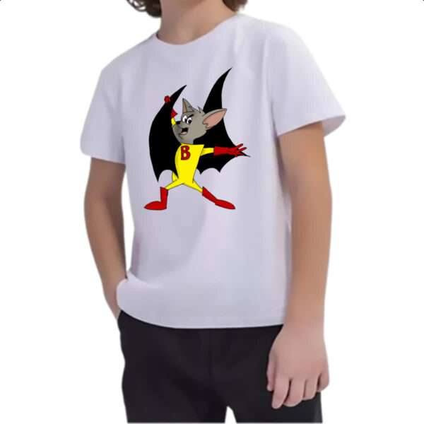Camiseta Infanto Juvenil Nostalgia Batfino - Imagem 2