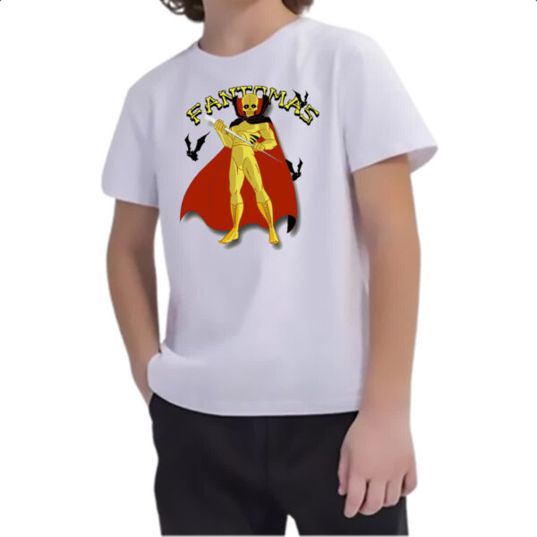 Camiseta Infanto Juvenil Nostalgia Fantomas - Imagem 2