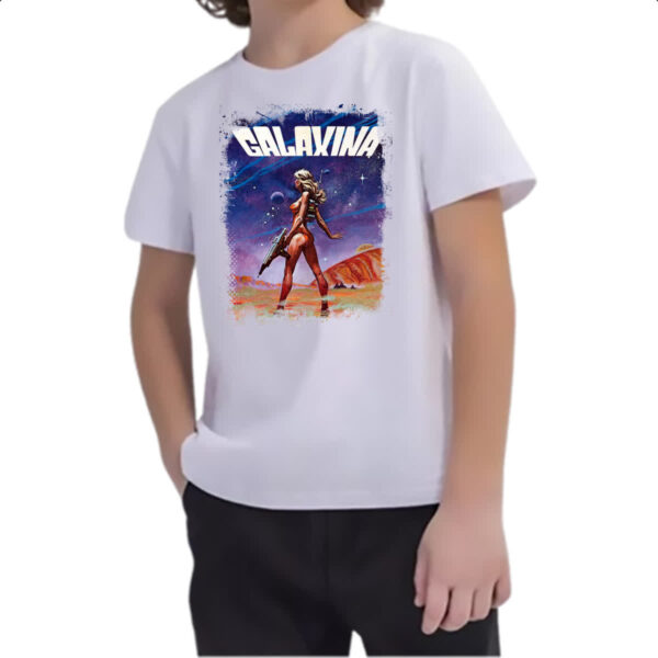 Camiseta Infanto Juvenil Nostalgia Galaxina - Imagem 2