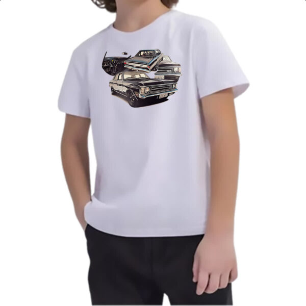 Camiseta Infanto Juvenil Nostalgia Opala Classico - Imagem 2