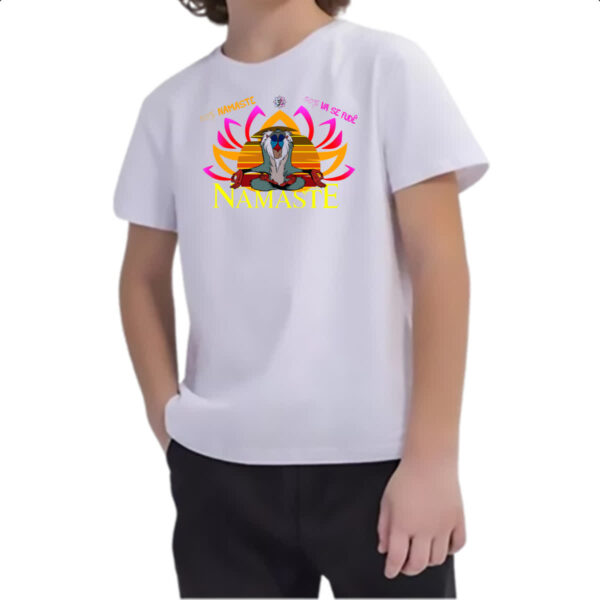 Camiseta Infanto Juvenil Namaster 50 va se f 50 - Imagem 2