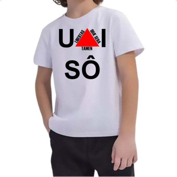 Camiseta Infanto Juvenil Uai so - Libertas quae sera tamen - Imagem 2