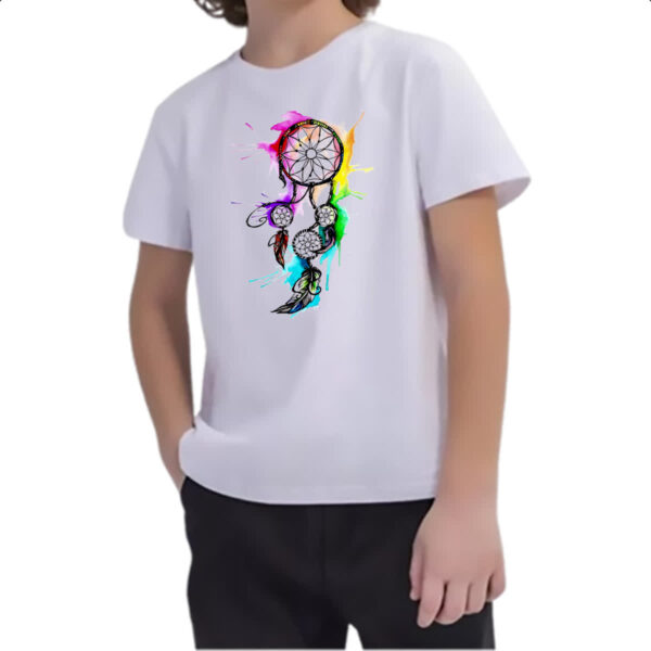 Camiseta Infanto Juvenil Apanhador de sonhos 02 - Imagem 2