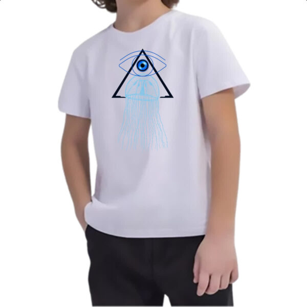 Camiseta Infanto Juvenil Olho que tudo ve - Imagem 2