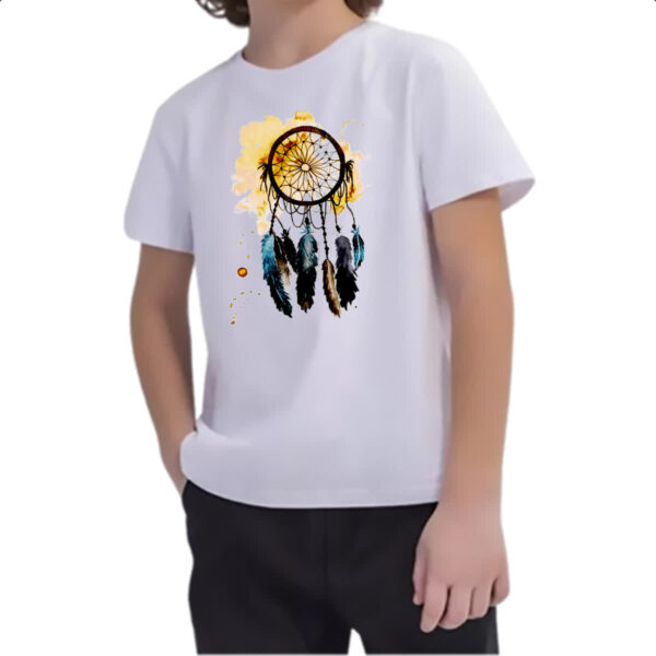 Camiseta Infanto Juvenil Apanhador de sonhos 05 - Imagem 2