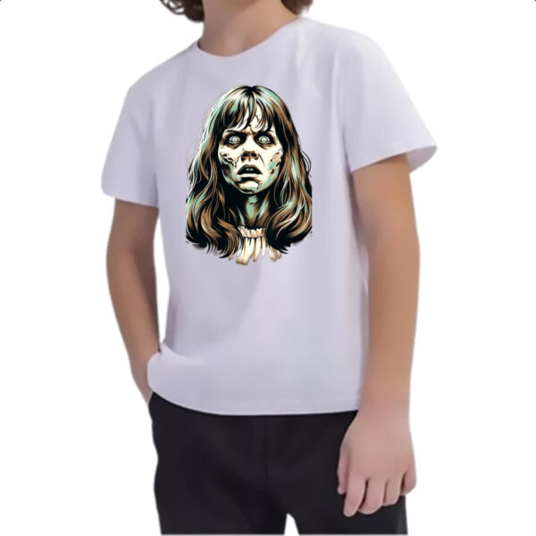 Camiseta Infanto Juvenil O exorcista Regan - Image 2