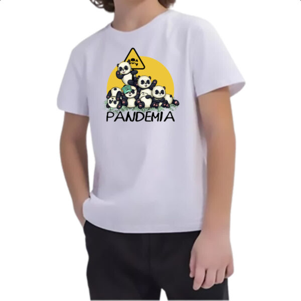 Camiseta Infanto Juvenil Pandemia - Imagem 2