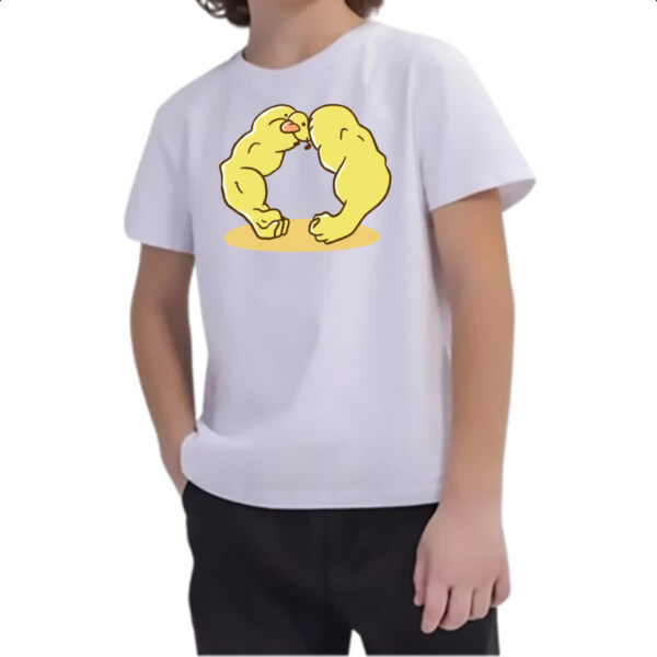 Camiseta Infanto Juvenil Pato Maromba Academia - Imagem 2