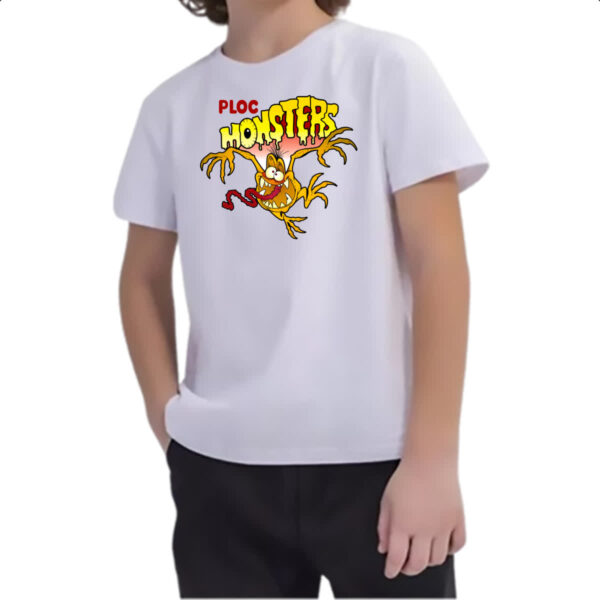 Camiseta Infanto Juvenil Ploc Monsters Nostalgia 2 - Imagem 2