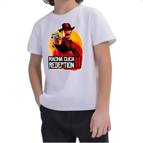 Camiseta Infanto Juvenil Racha Cuca Redeprion II - Imagem 2