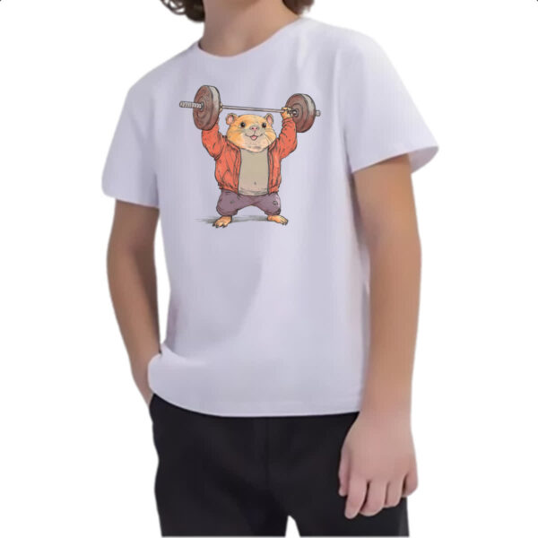 Camiseta Infanto Juvenil Rato maromba - Imagem 2