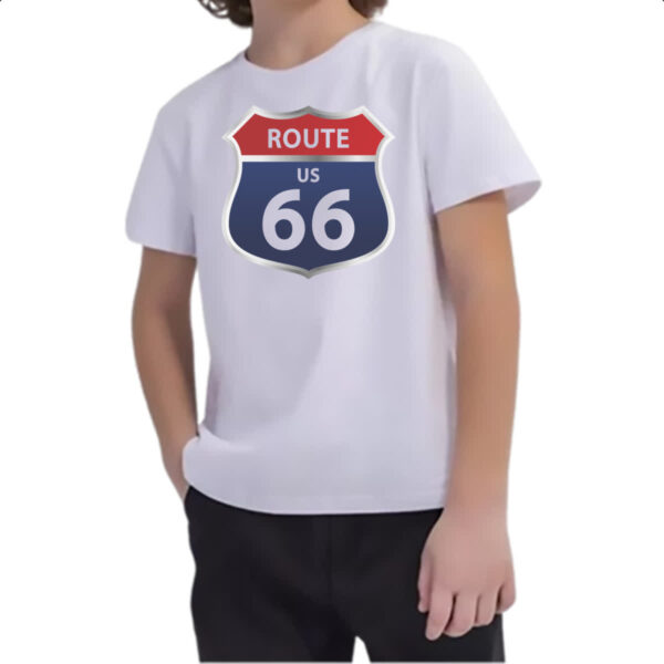 Camiseta Infanto Juvenil Route 66 - Imagem 2