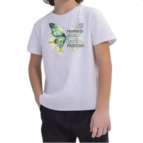Camiseta Infanto Juvenil Salmos proposito - Imagem 2