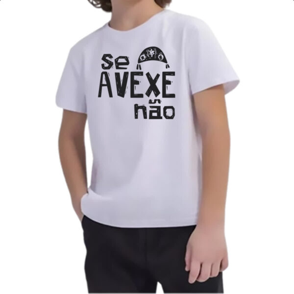 Camiseta Infanto Juvenil Se avexe nao - Imagem 2