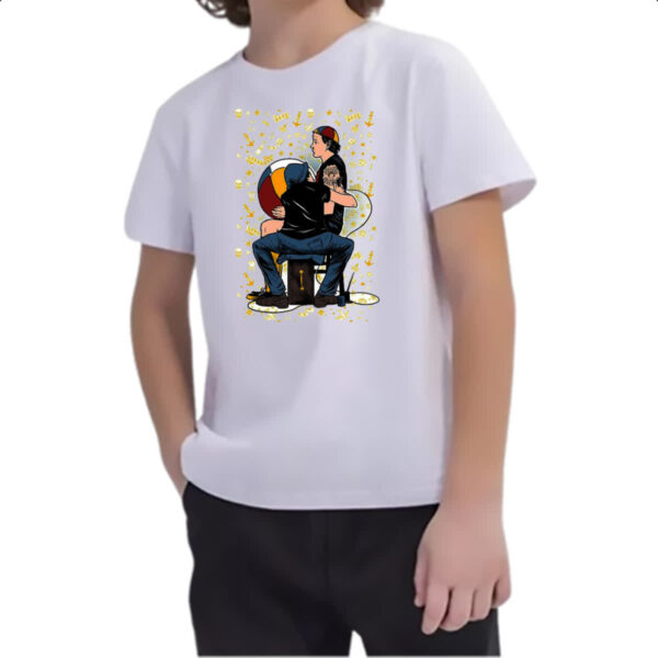 Camiseta Infanto Juvenil Seu madruga tatuador - Imagem 2